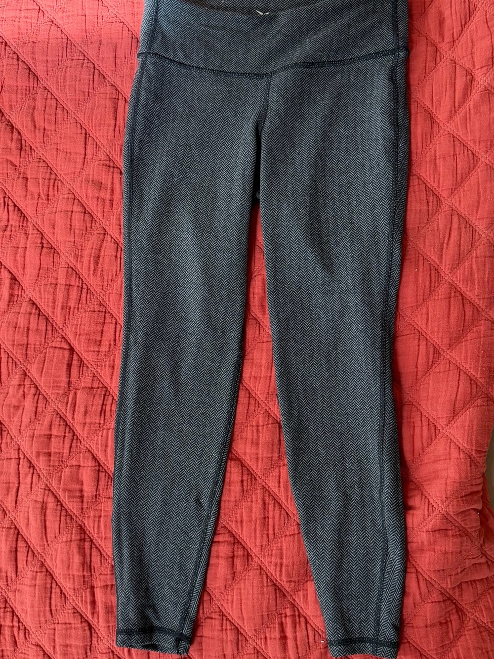 Old Navy Gray Herringbone Girls' Leggings